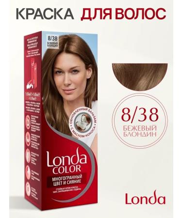 LONDA Persistent hair cream for hair 8 38 beige blond