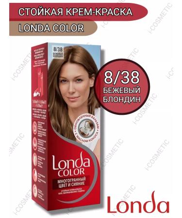 LONDA Persistent hair cream for hair 8 38 beige blond - Buy Online on GoSupps.com