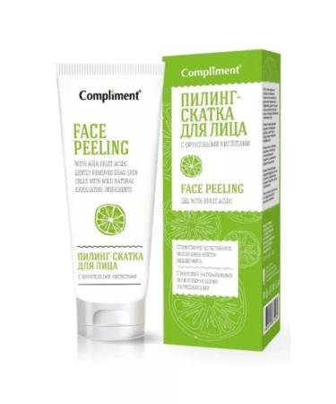 Compliment Piling-slop for a face with fruit acids 80 ml 1pc
