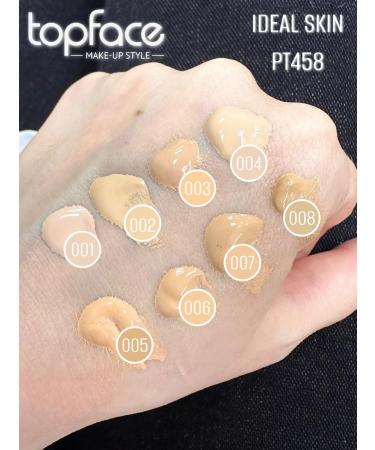 TopFace INSTYLE IDEAL SKIN SPF15 RT458 tone 001 - Buy Online on GoSupps.com