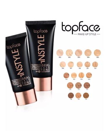 TopFace INSTYLE IDEAL SKIN SPF15 RT458 tone 001 - Buy Online on GoSupps.com