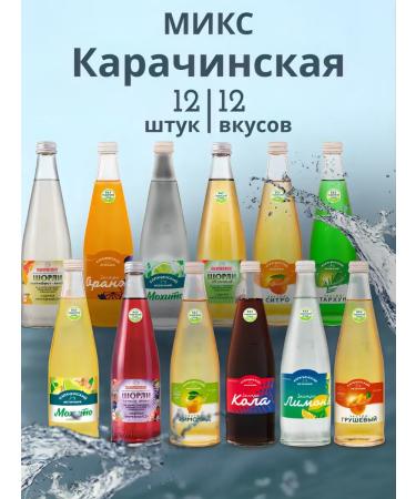 Karachinsky Source Karachinskaya mix 11 tastes 12 pcs 0.5 l glass