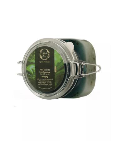 Fresh Line "Aphrodite. Body sculptor" scrub with sea salt 500 ml - Buy Online on GoSupps.com