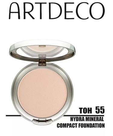 Artdeco Compact moisturizing tonal base tone55 ivory