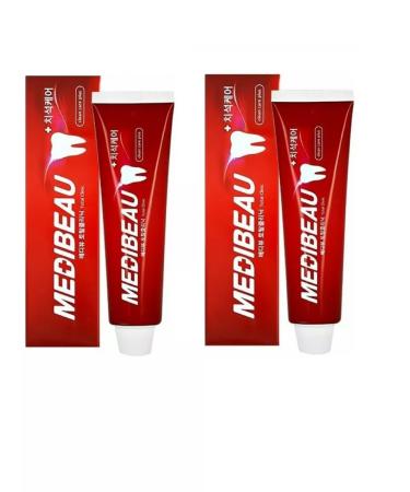 MEDIBEAU Toothpaste Total Clinic Red Complex Care 120 g 2 un