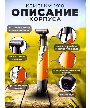 all for family KM1910 Raid Electric Britter - Facial Trimmer - Buy Online on GoSupps.com