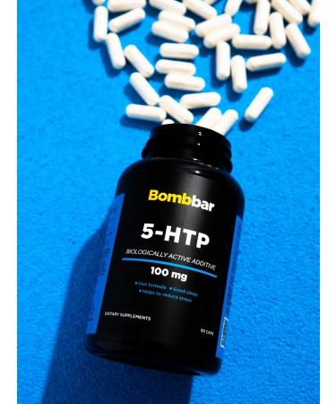 BombBar 5 HTP TRIPTOPHAN in capsules 60 pcs - Buy Online on GoSupps.com