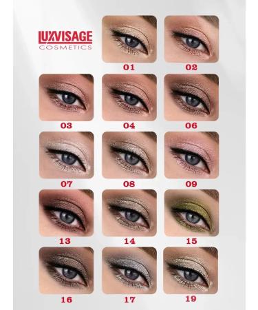 LUXVISAGE Eye Shadows Liquid Metal Hype Tone 06 Antique Bronze - Buy Online on GoSupps.com