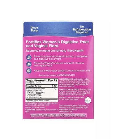 Nature's Way Womens Probiotic probiotic for women 1 billion 30 capsules - Buy Online on GoSupps.com