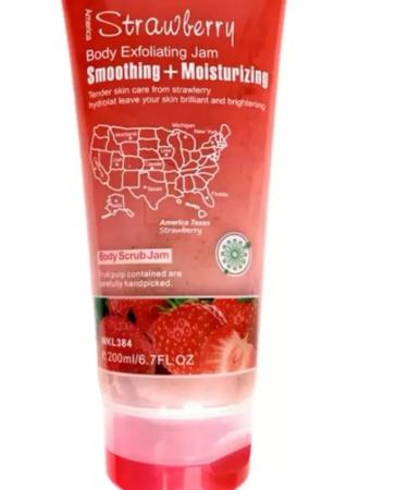 IVA beauty Body scrub with strawberry extract - Buy Online on GoSupps.com