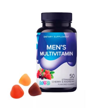 LIVS Complex of multivitamins for men 50 pcs-1u - Buy Online on GoSupps.com