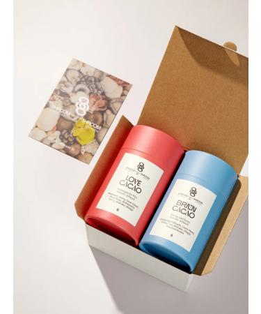 SHROOM SHROOM Cocoa with a hedgehog rowing without sugar Brain and Love set - Buy Online on GoSupps.com