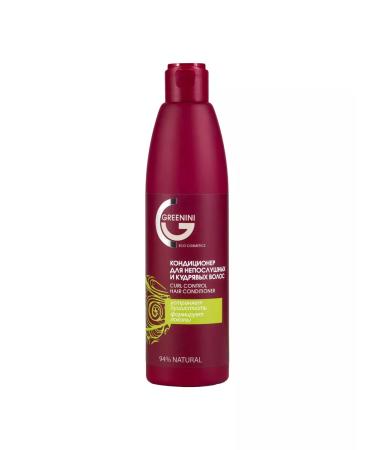 Greenini Shampoo 300ml and air conditioning 300ml for curly hair - Buy Online on GoSupps.com