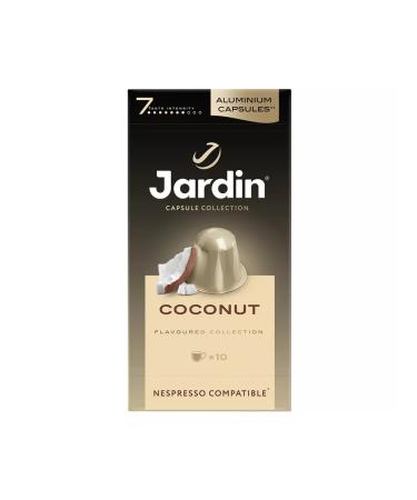 JARDIN Ground coffee Coconut in capsules 10 pcs - Buy Online on GoSupps.com