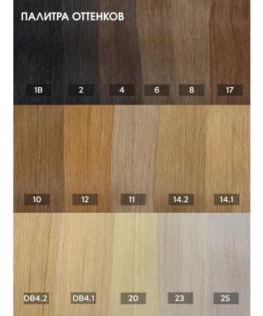 SLAVIC HAIR Company Natural hair for extension on capsules 40cm 125 pcs - Buy Online on GoSupps.com