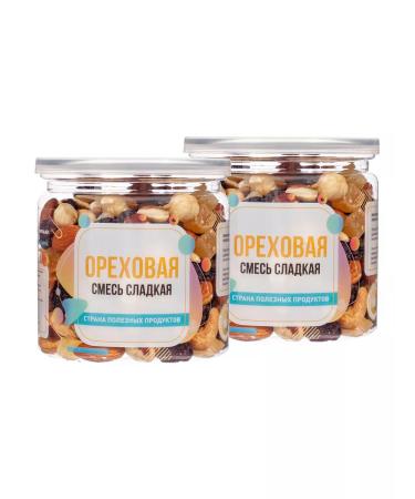 Country of Healthy Products Nut -shaped mixture 500g (2 banks each 250g) - Buy Online on GoSupps.com