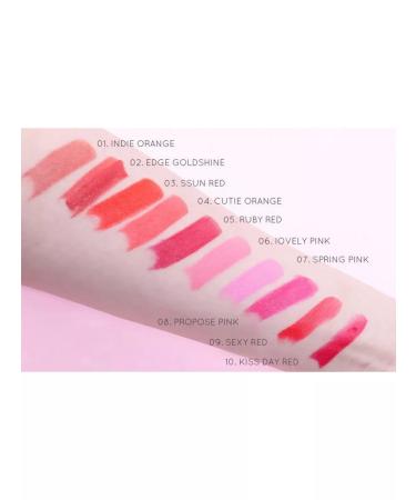 Jigott Cream lipstick Romantic Kiss Lipstick 06 3.5 g - Buy Online on GoSupps.com