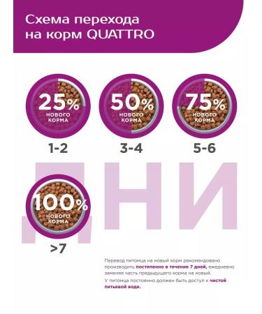 QUATTRO Dry food for dogs Doberman with beef 2.5 kg - Buy Online on GoSupps.com