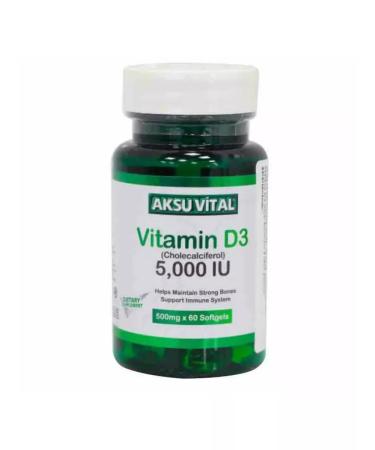 yasrib Vitamin D3 5000 IU Aksuvital