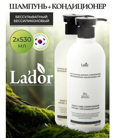LADOR Shampoo and hair conditioner moisturizing set