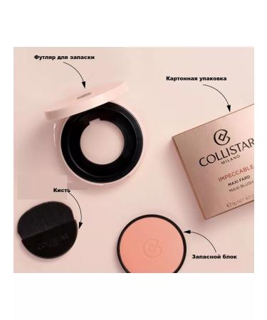 Collistar Tester !!! Blue IMPECCABLE MAXI Blush tone 04 Confetto - Buy Online on GoSupps.com