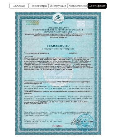 LeviSsime Painting for eyebrows and eyelashes graphite 1-1 - Buy Online on GoSupps.com