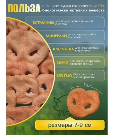 VYALNITSA Pork heel of the dogs for dogs sublimated - Buy Online on GoSupps.com