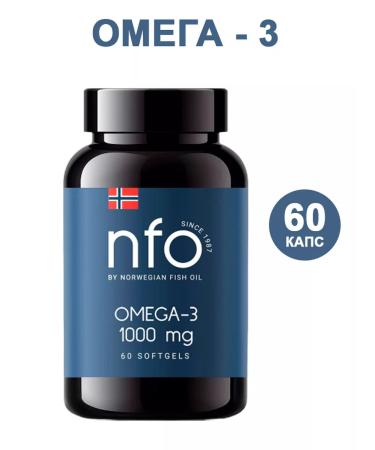 NFO Omega -3 1000 mg 60 pcs - 1UP