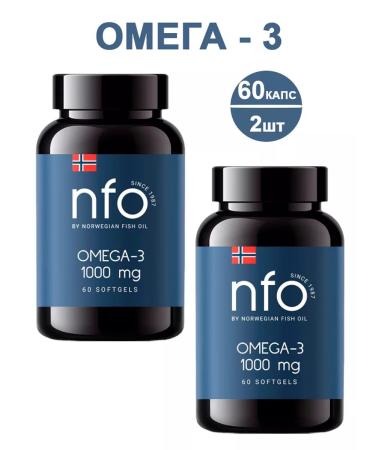 NFO Omega -3 1000 mg 60 pcs - 2UP