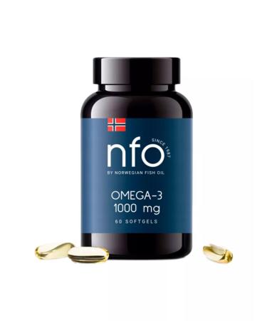 NFO Omega -3 1000 mg 60 pcs - 2UP - Buy Online on GoSupps.com