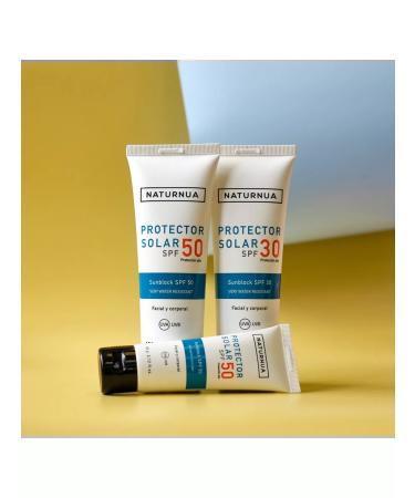 NATURNUA SPF 30 Sunflower Cream for Facial and Body 150g - Buy Online on GoSupps.com