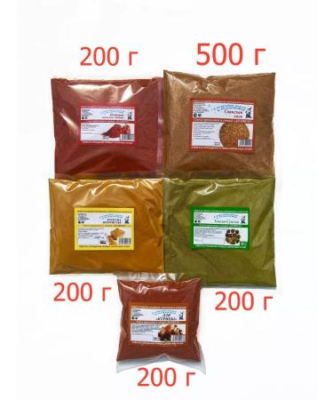 Delicate Set of spices