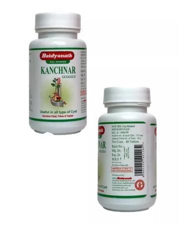 Baidyanath Kancnar Guggul to cleanse the circulatory system Bajanath - Buy Online on GoSupps.com