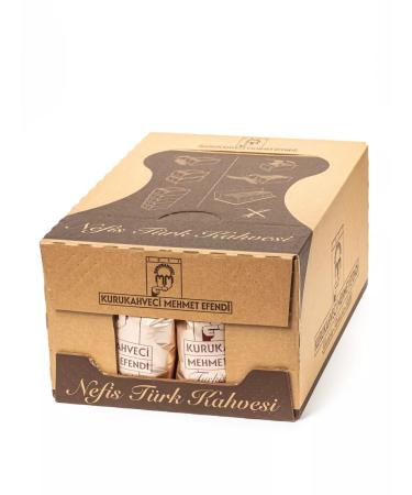 Mehmet Efendi Kurukahveci Turkish coffee Mehmet Efendi ground 100 g x 25 pieces - Buy Online on GoSupps.com