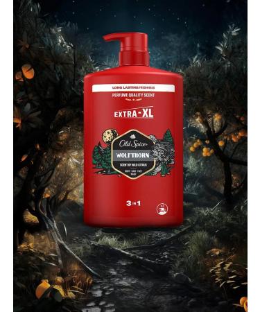 Old Spice Shower gel + shampoo 3B1 wolfthorn 1 l - Buy Online on GoSupps.com