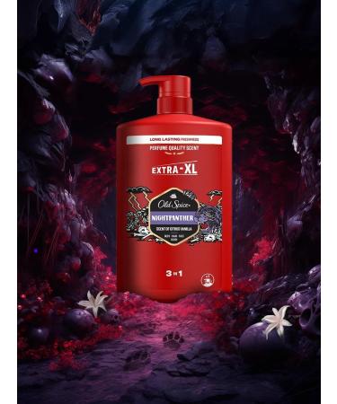 Old Spice Shower gel + shampoo 3B1 nightpanter 1 l - Buy Online on GoSupps.com