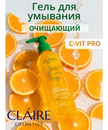 Claire Cosmetics Facial Washing Gel Cleading C-Vit Pro 195 ml - Buy Online on GoSupps.com
