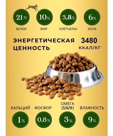Acari Ciar Dry food for dogs regular with beef 1 kg granl medium - Buy Online on GoSupps.com