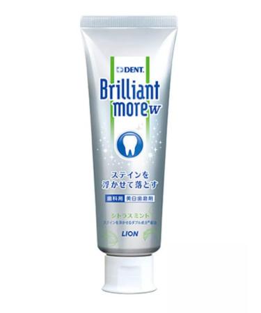 LION Brilliant More Citrus Mint toothpaste whitening