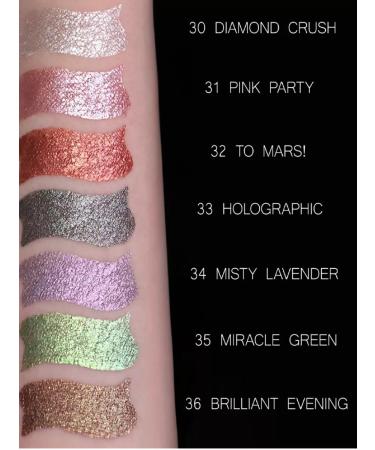 RELOUIS Liquid shadows for the eyelids shining with sparkles - Buy Online on GoSupps.com