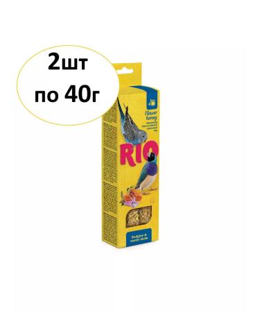 RIO Sticks for wavy parrots and exotes with honey 2pcs of 40 g