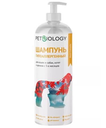 PETBIOLOGY Hypoallergenic Canada shampoo for dogs and cats 750 ml