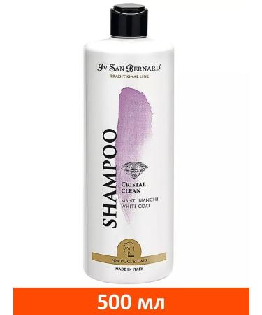iv san bernard Shampoo to eliminate yellowness Cristal Clean 500 ml