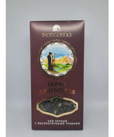 The riches of Russia Black tea with mountain herbs "Secret of longevity"
