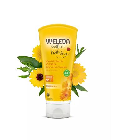 WELEDA Children's shampoo-gel bathing gel with a calendula 200 ml