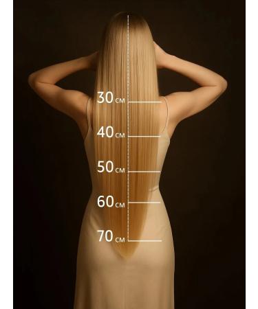 SLAVIC HAIR Company Natural hair for extension on capsules 40 cm 125 pcs - Buy Online on GoSupps.com