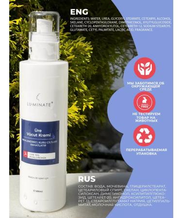 LU MINATE Body cream with urea - Buy Online on GoSupps.com