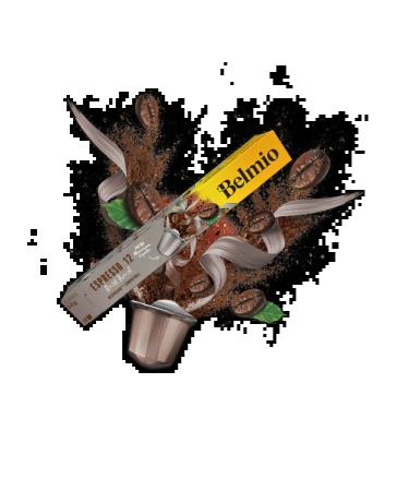 Belmio Coffee in Espresso Dark Roast Nespresso capsules - Buy Online on GoSupps.com