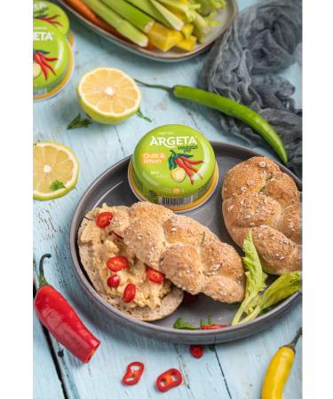 Argeta Vegetable paste of chickpeas with chili and veggie lemon - Buy Online on GoSupps.com