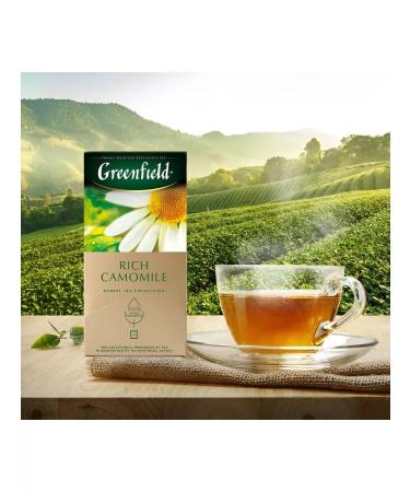 Greenfield Rich Camomile in bags 25 pcs 2 g